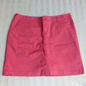 Pink Jessica Cotton Skort With Pockets